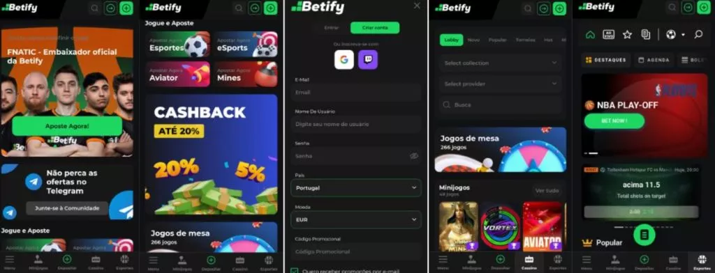 betify application 40