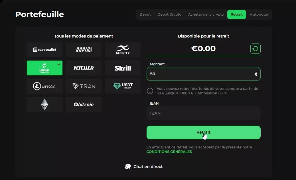 betify retrait 76