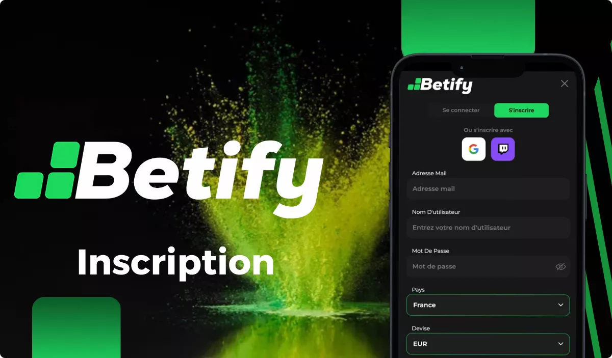 inscription betify 70